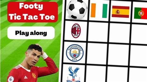 footy tic tac toe